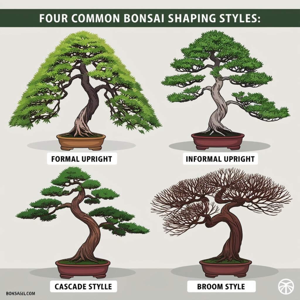 trident maple bonsai shaping picture