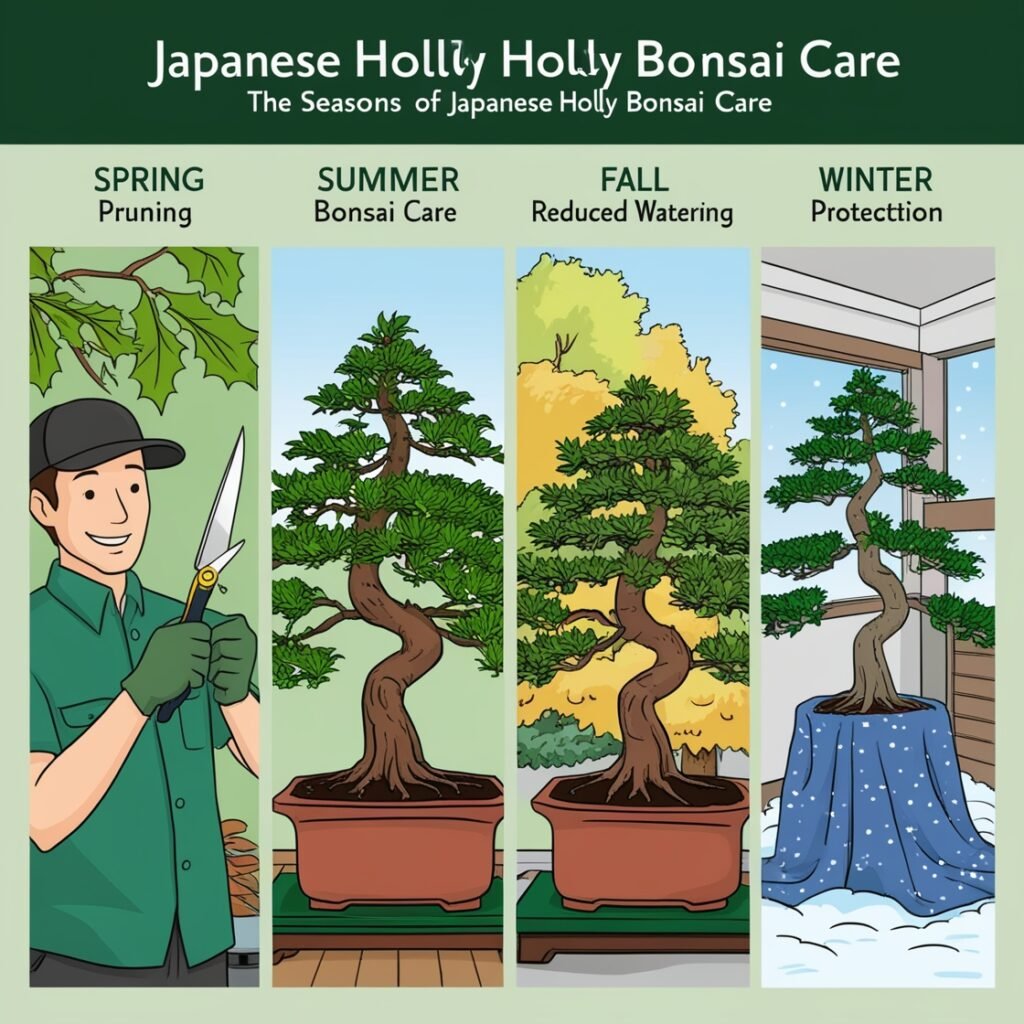 Japanese holly bonsai