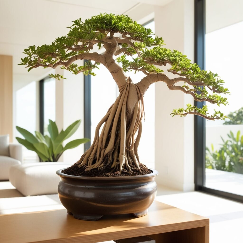 banyan bonsai plant