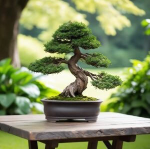 evergreen bonsai tree