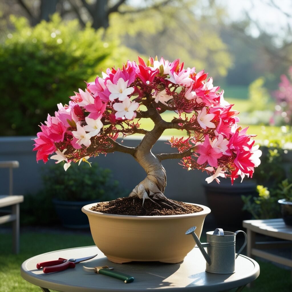 bonsai di azalea