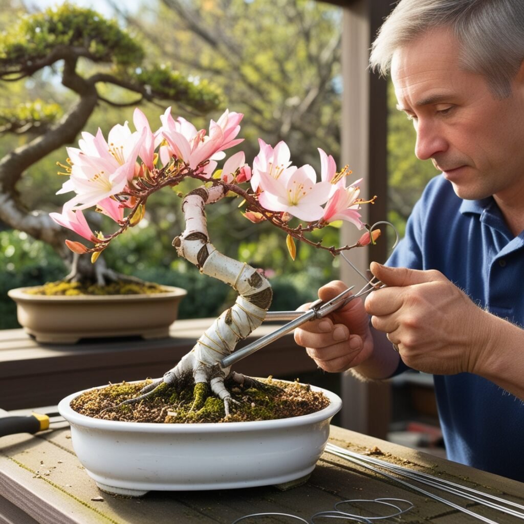 bonsai di azalea