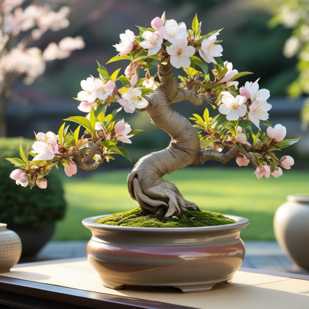 japanese apricot bonsai tree