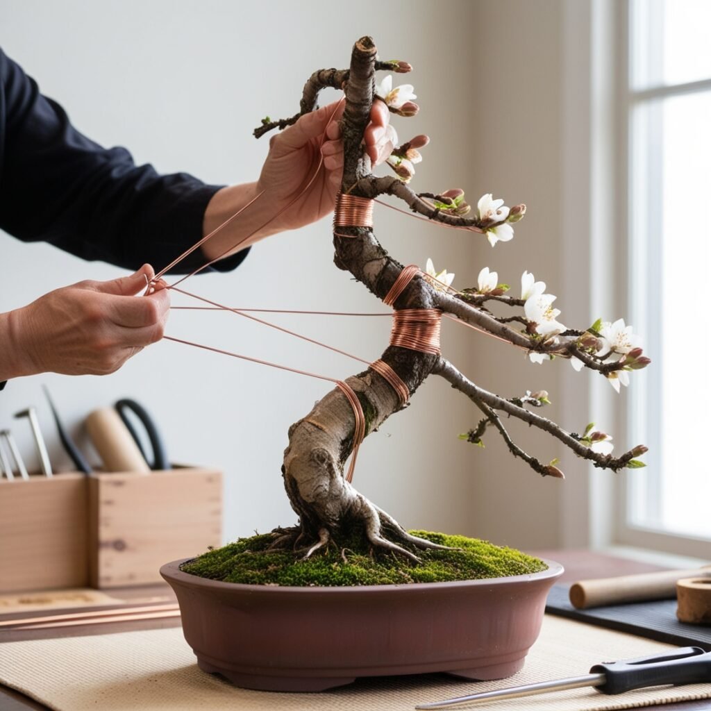 japanese apricot bonsai tree