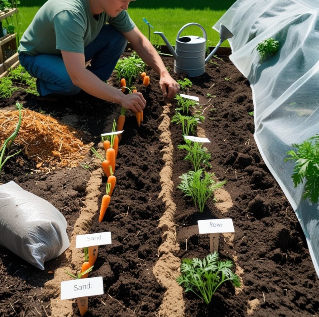 how to plant carrots in june Oklahoma